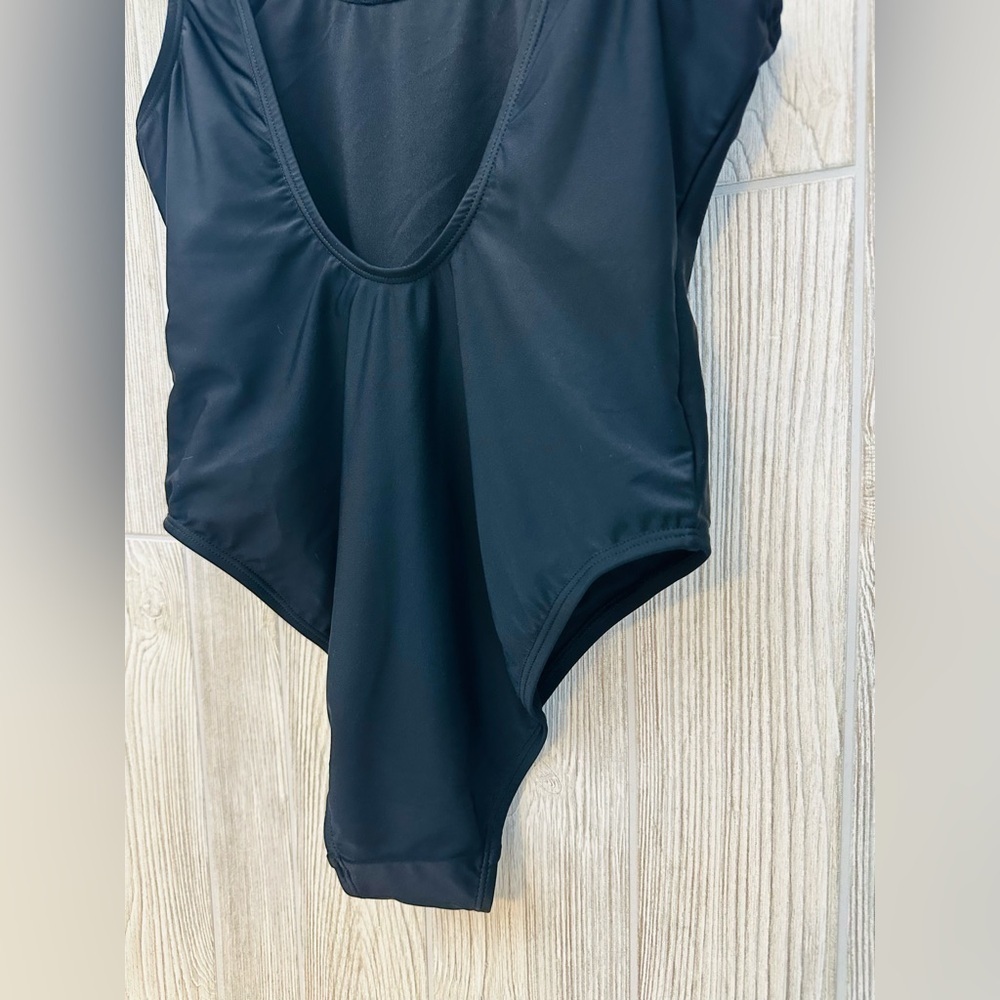 NEW! CABANA DEL SOL Champagne Campaign One Piece Swimsuit Womens Size Medium - Picture 5 of 12